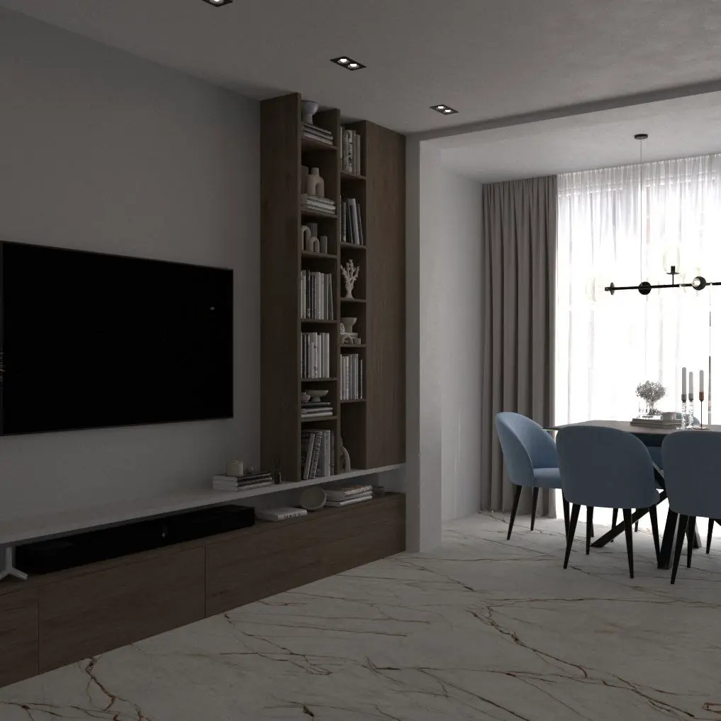 Дизайн квартири в світлих тонах