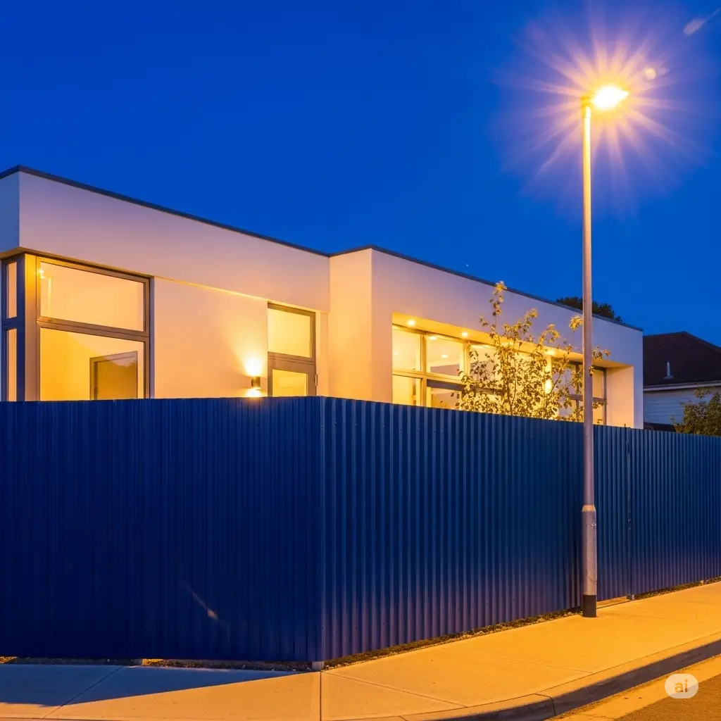 Монтаж паркану з декором