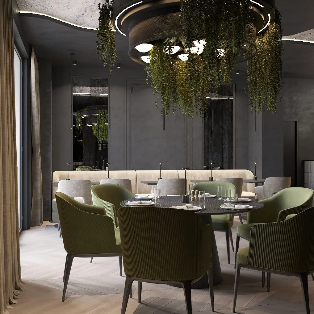 Інтер'єр кафе - Зона відпочинку