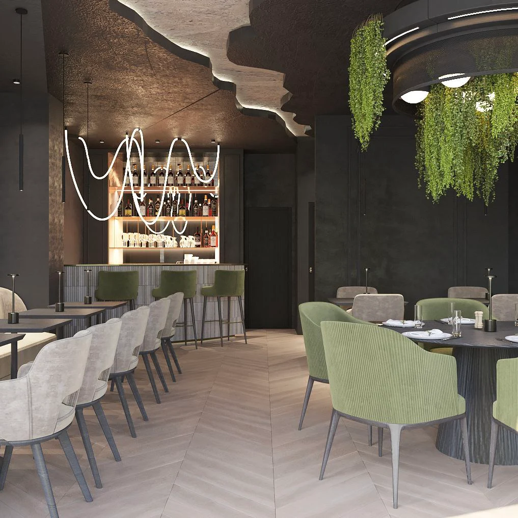 Барна зона кафе