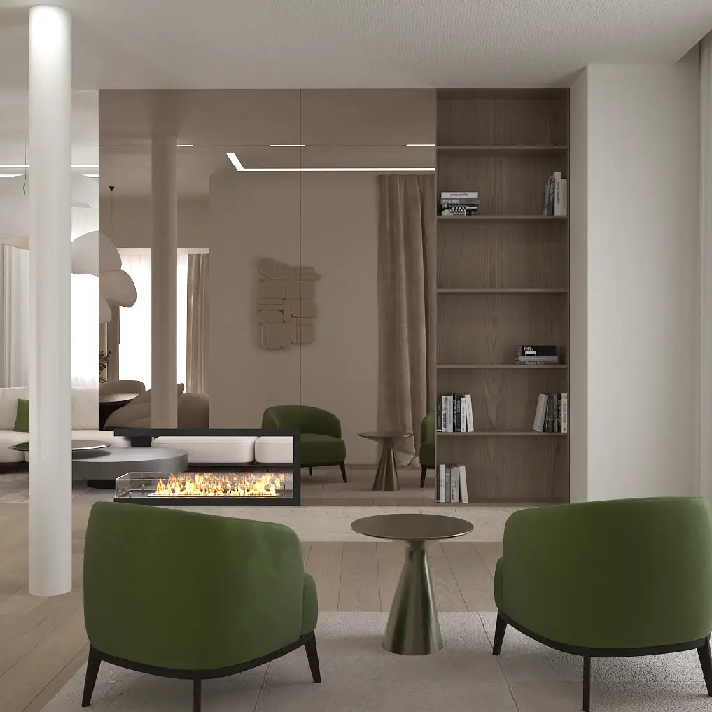 Дизайн спальні - вид 3